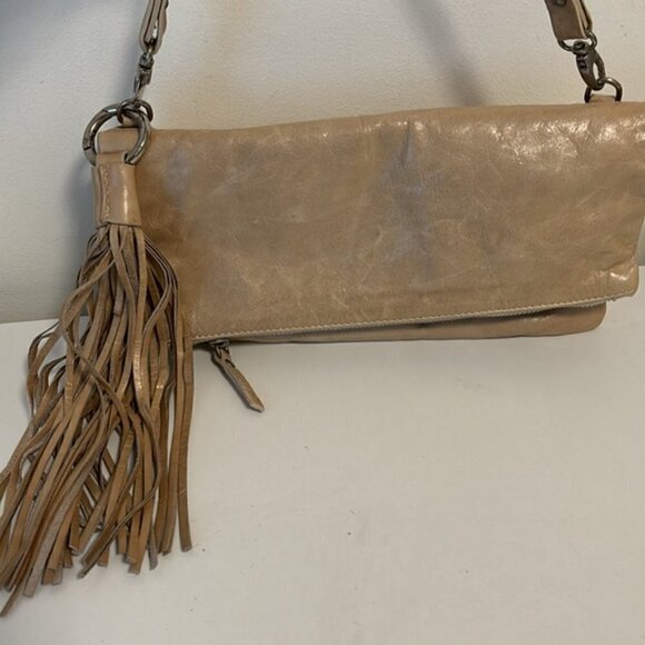 GIANNI CHIARINI 100% LEATHER SHOULDER LEATHER BAG MADE IN ITALY cream colour - Picture 12 of 12